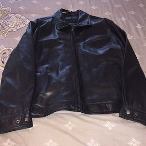 American Classic Genuine Leather Motorcycle Jacket